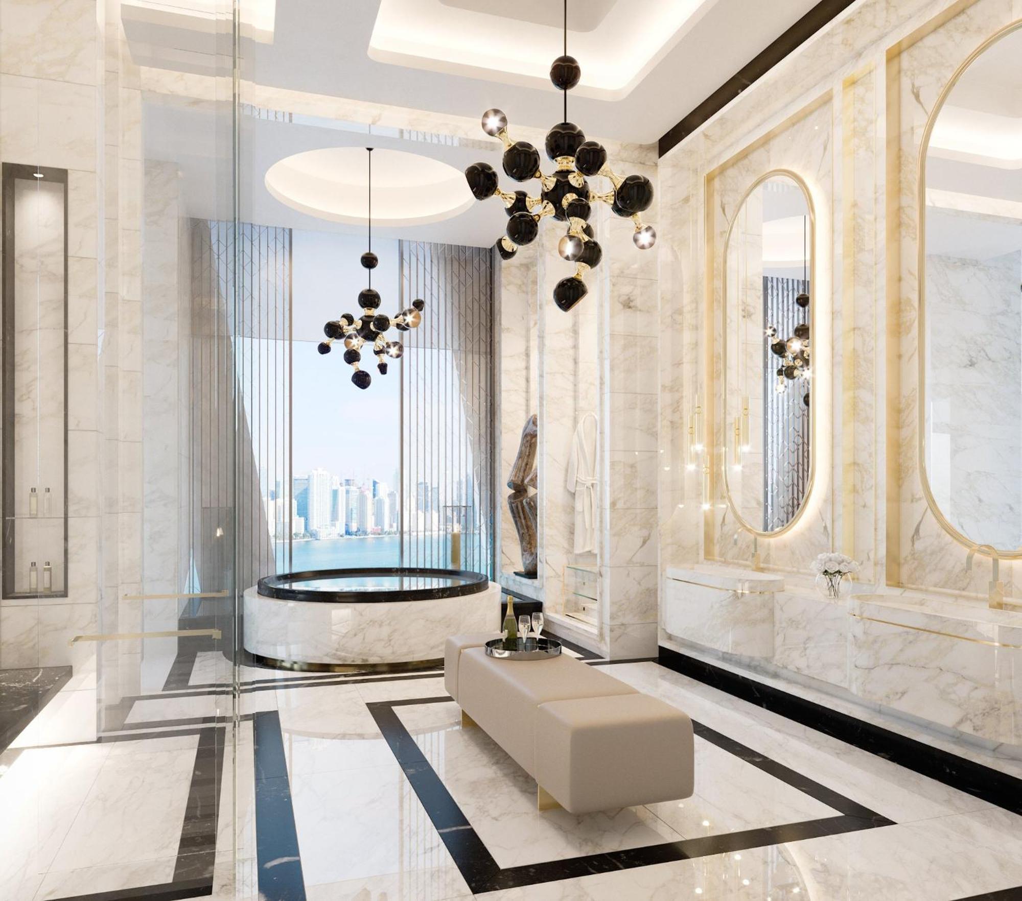 Mandarin Oriental Downtown, Dubai Hotel Exterior foto